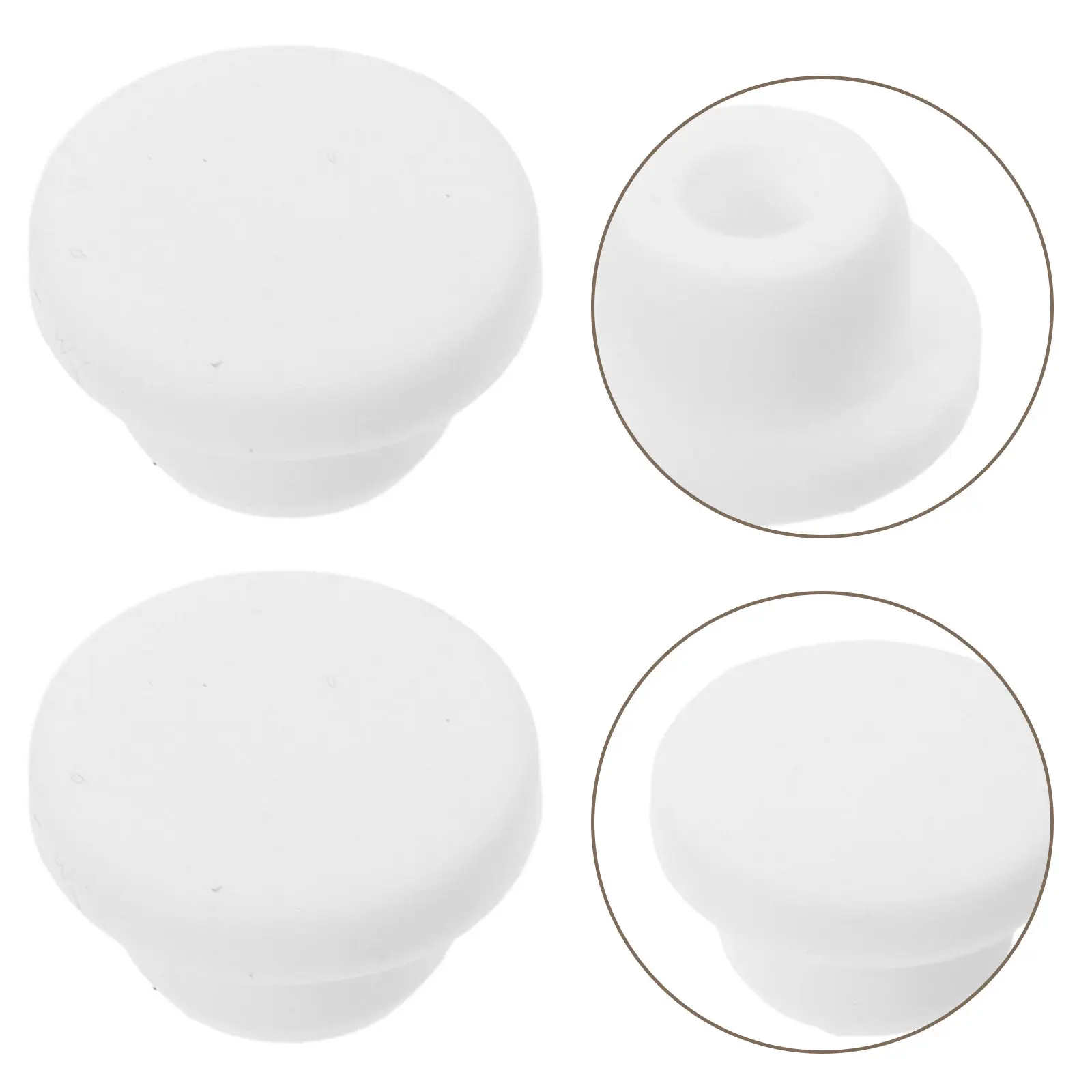 4Pcs Water Flosser Stopper Silicone Caps Replacement Leakproof Seal Plug for Oral Irrigator Travel Water Seal