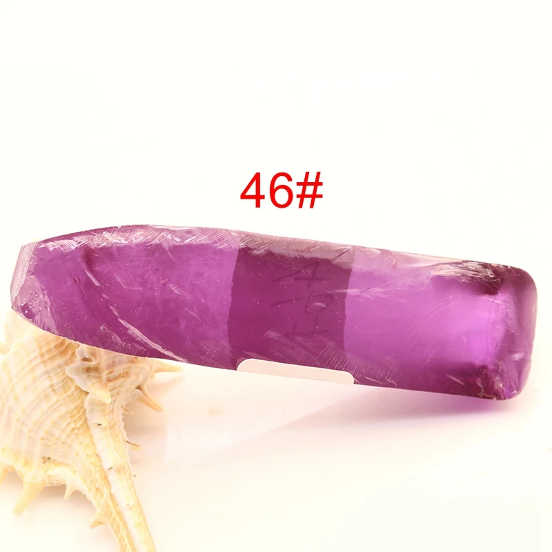 Alexandrite Stone Raw Synthetic Corundum Rough Stone Color Change Gemstone Ready To Ship