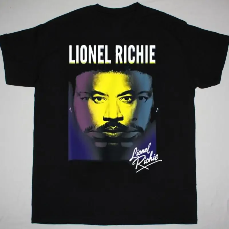 Lionel Richie Triportrait Playera Short Sleeve T Shirt All Siz