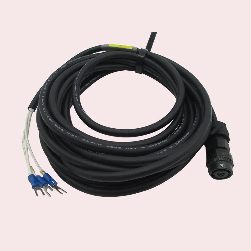 For FANUC Servo Motor Brake Wire A06B-6114-K1201 4 Pin Z Axis Holding Brake Cable For CNC Machine