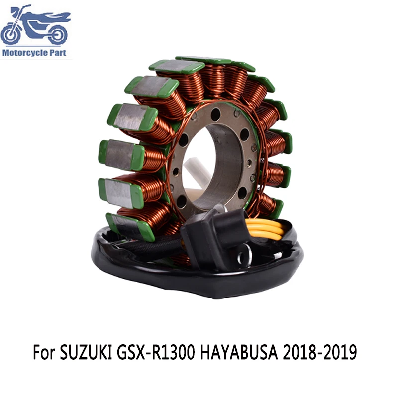 

For Suzuki GSXR1300 GSXR 1300 GSX-R1300 2018-2019 Motorcycle Ignition Magneto Stator Coils Engine Generator Charging Stator Coil