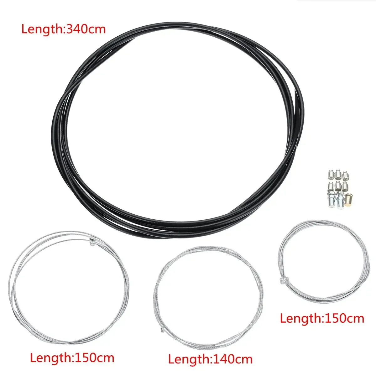 Universal Motorcycle Emergency Throttle Cable Brake Clutch Cable Repair Kit For YAMAHA For SUZUKI For KAWASAKI For HONDA