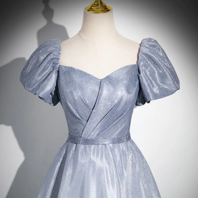 2025 novo verão feminino nova malha gradiente vestido de noite elegante emagrecimento um ombro grande balanço volta cinta vestido