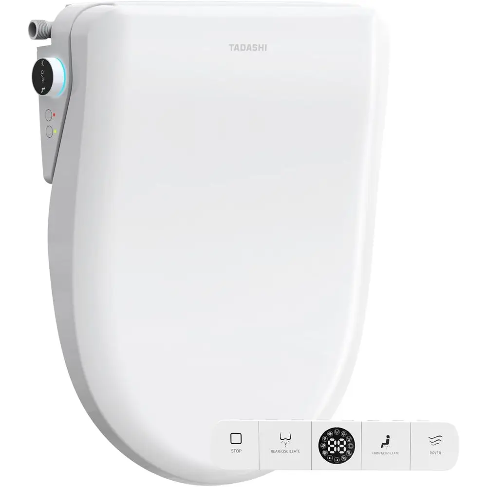 

Удлиненное сиденье для унитаза-биде с подогревом, подачей теплой воды и сушкой, функцией омывания интимной зоны и задней части, насадкой Sel-Clean, крышкой с плавным закрытием, охлаждение.