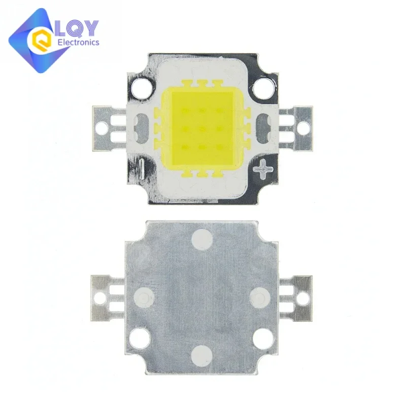 LQY 10W LED white Cold white Led Chip for Integrated Spotlight 12v DIY Projector Outdoor Flood Light Super bright