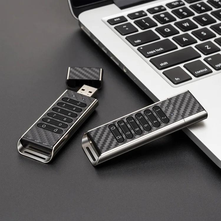 Hot Selling New Coded Lock Keypad USB Flash Drive 32GB/64GB