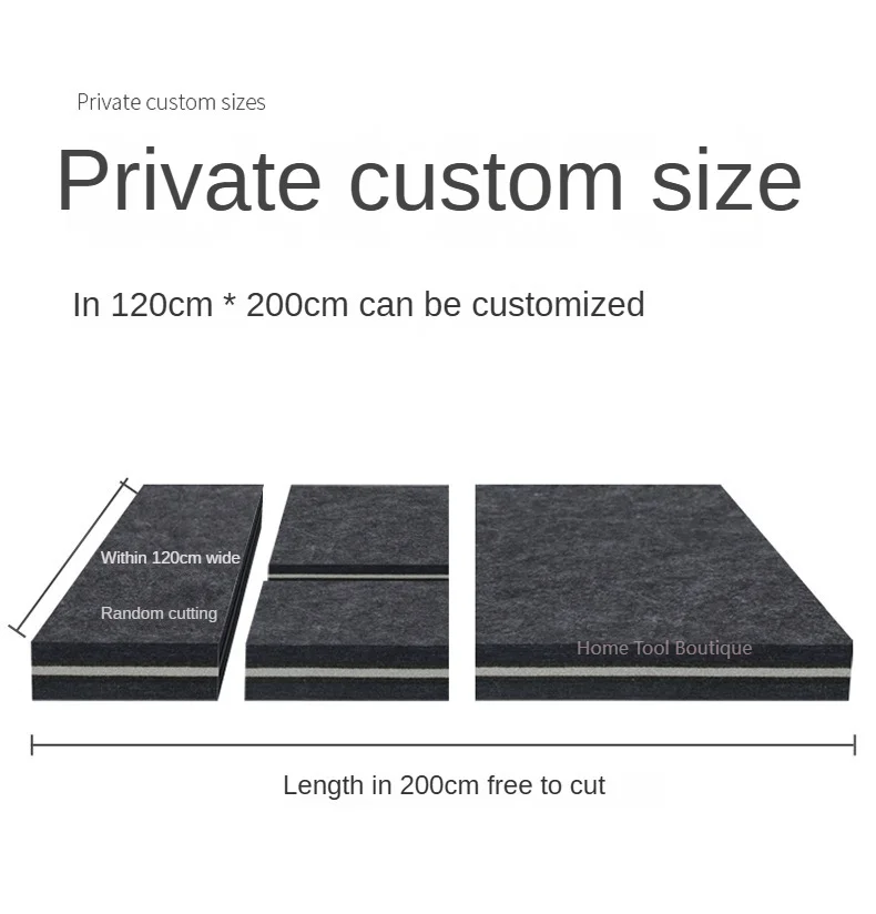 Drum Soundproofing Pad, Speaker Shock-Absorbing Pad, Piano Treadmill Soundproofing Pad, Shock-Absorbing Board High Density