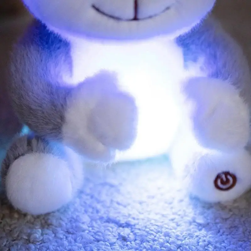 CORB Soft Light Up Monkey Toy with Cotton Fill and Gentle Light for Kids Bedtime Comfort Holding Companion Room Display Gift