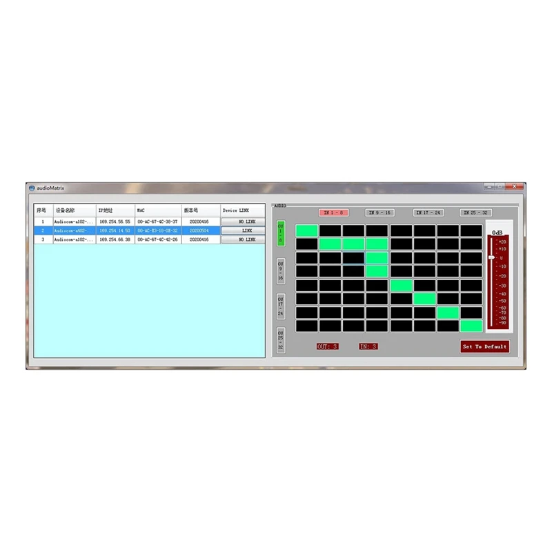 1 pezzo AES67 modulo di trasmissione di rete Audio PC + Metal 32 x32 Audiocom per Dante