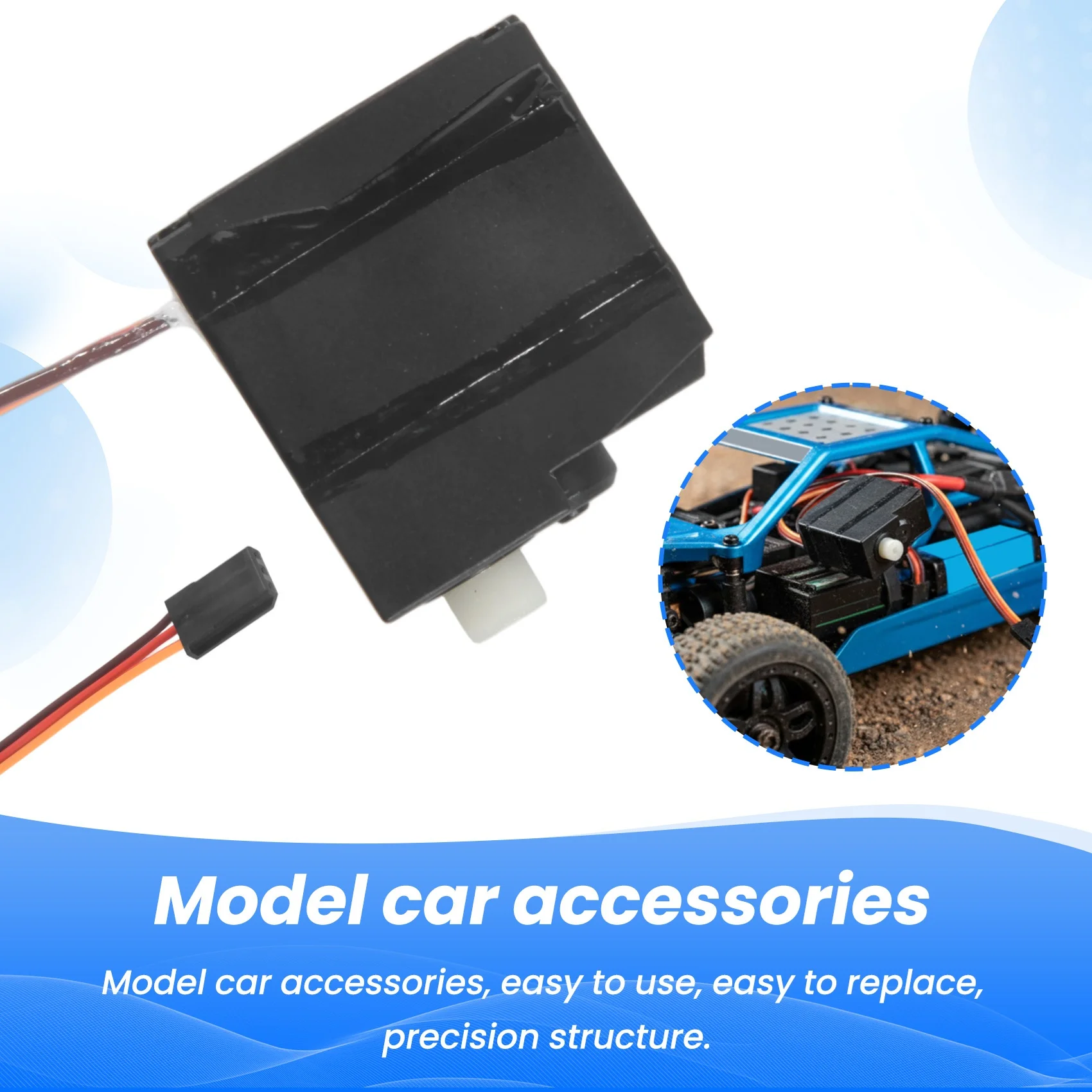 

Бесщеточный 3-проводной сервопривод 17G для SCY 16101 16102 16103 16201 Pro 1/16, комплекты аксессуаров для модернизации бесщеточных радиоуправляемых машин