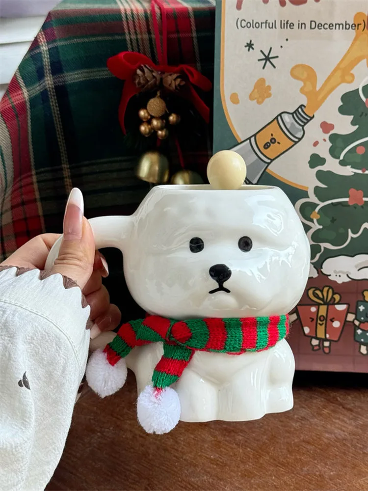 

Кружки Cisas Bear Dog ape Cerc: уютная атмосфера, подарки для подруг, кружка для питья воды с одной ручкой