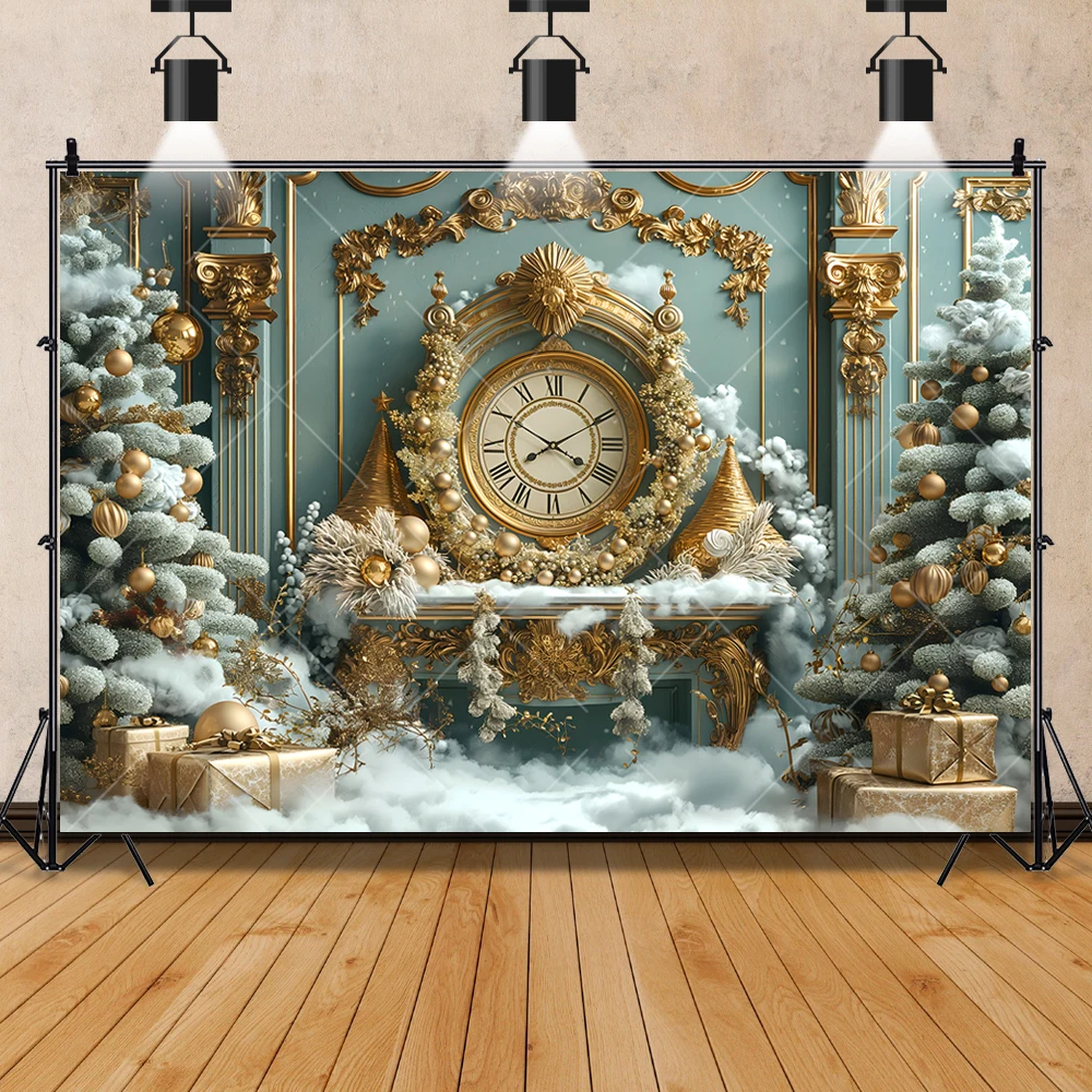 Interior Palace Admiralty Christmas Tree Adult Child Gifts Birthday Backdrop Custom Baby Room Decor Photography Props Background