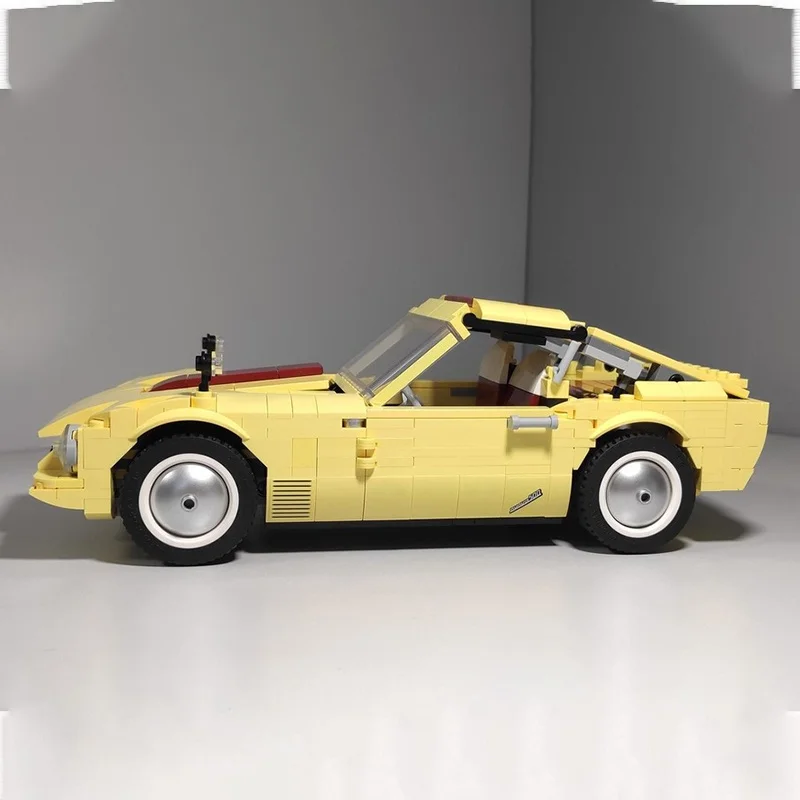 643 قطعة MOC Datsun Fairlady Z Creator Experted نموذج اللبنات هدايا عيد الميلاد تجميع ألعاب إبداعية الطوب الاطفال عيد ميلاد