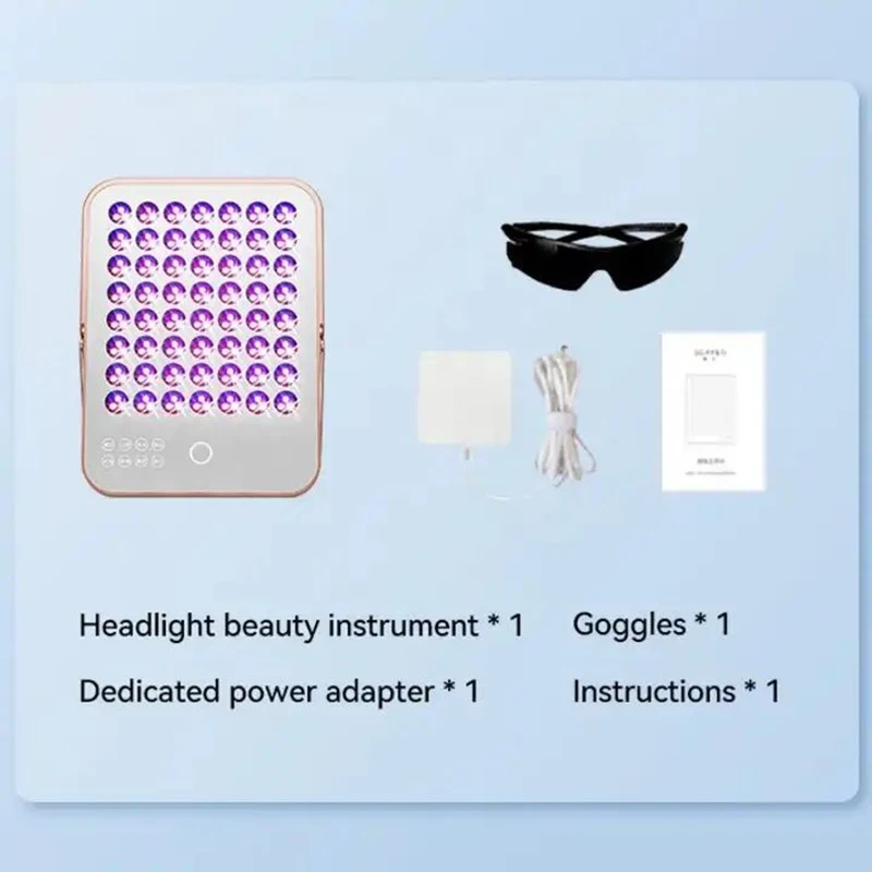 Makeups Spiegel Infrarood Foton Whitening Huidverjonging Lichttherapie Paneel Acne Verwijderen Verhelderende Spectrometer Thuisgebruik