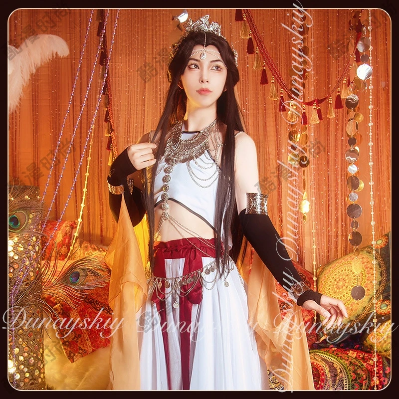 Cielo Benedizione ufficiale Romanzo Anime Xie Lian Costumi derivati cosplay: Regioni occidentali Cantante di bellezza Costume cosplay