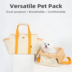 pet small dog cat bag Breathable Pets Handbag  Multipurpose pet bag nest Portable Foldable Dual-use Mobile Dog Nest dog purse