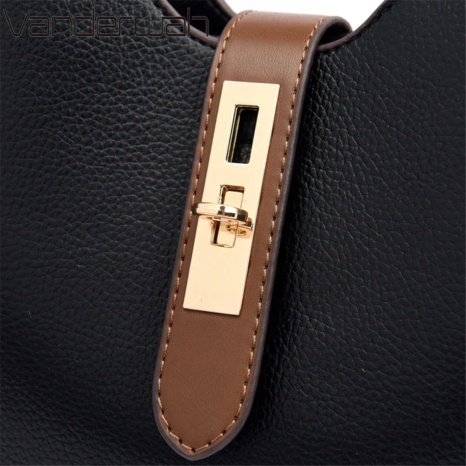 High Quality Genuine Shoulder Bags For Women Ladies Purses and Handbags Luxury Leather Handbags Women Bags Designer Shoulder Bag