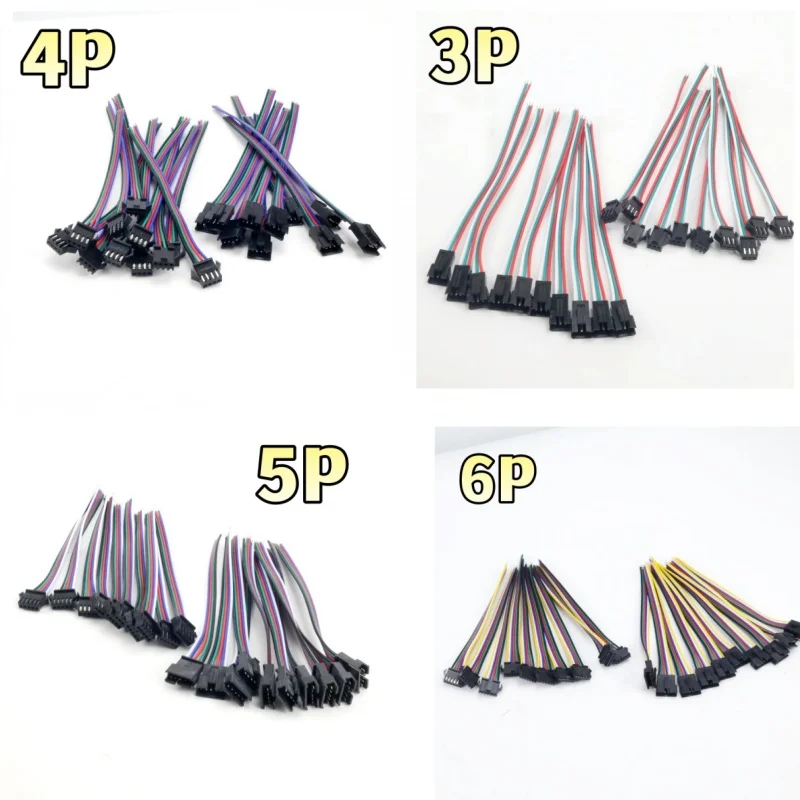 5 Pairs Jst Sm 3P 4…