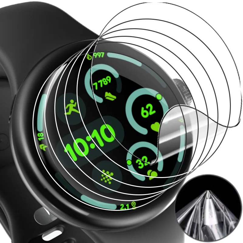 

1-10 шт. защитная гидрогелевая пленка для Google Pixel Watch 3, 41 мм, 45 мм, защитные пленки из ТПУ с защитой от царапин для Pixel Watch 2 3 1