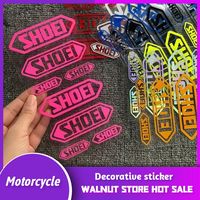 Laser Rainbow SHOEI Motorcycle Stickers Front Cowl Fuel Tank Side Fairings Fender Helmet Vinyl Decals for YAMAHA Tmax HRC Ninja