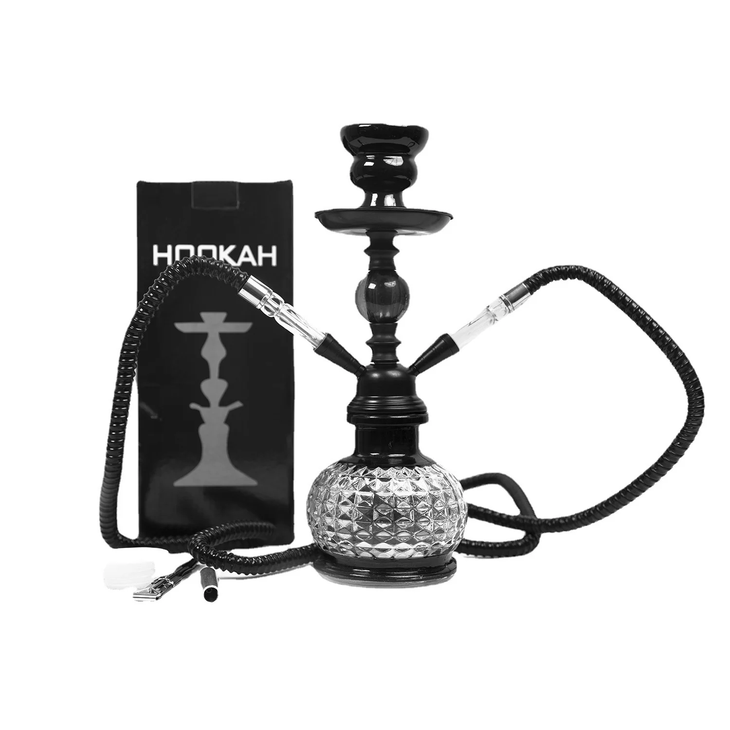 Product Features DOUBLE TUBE FILTERING: With double tube design, the smoke is filtered twice, the taste is more delicate and sof