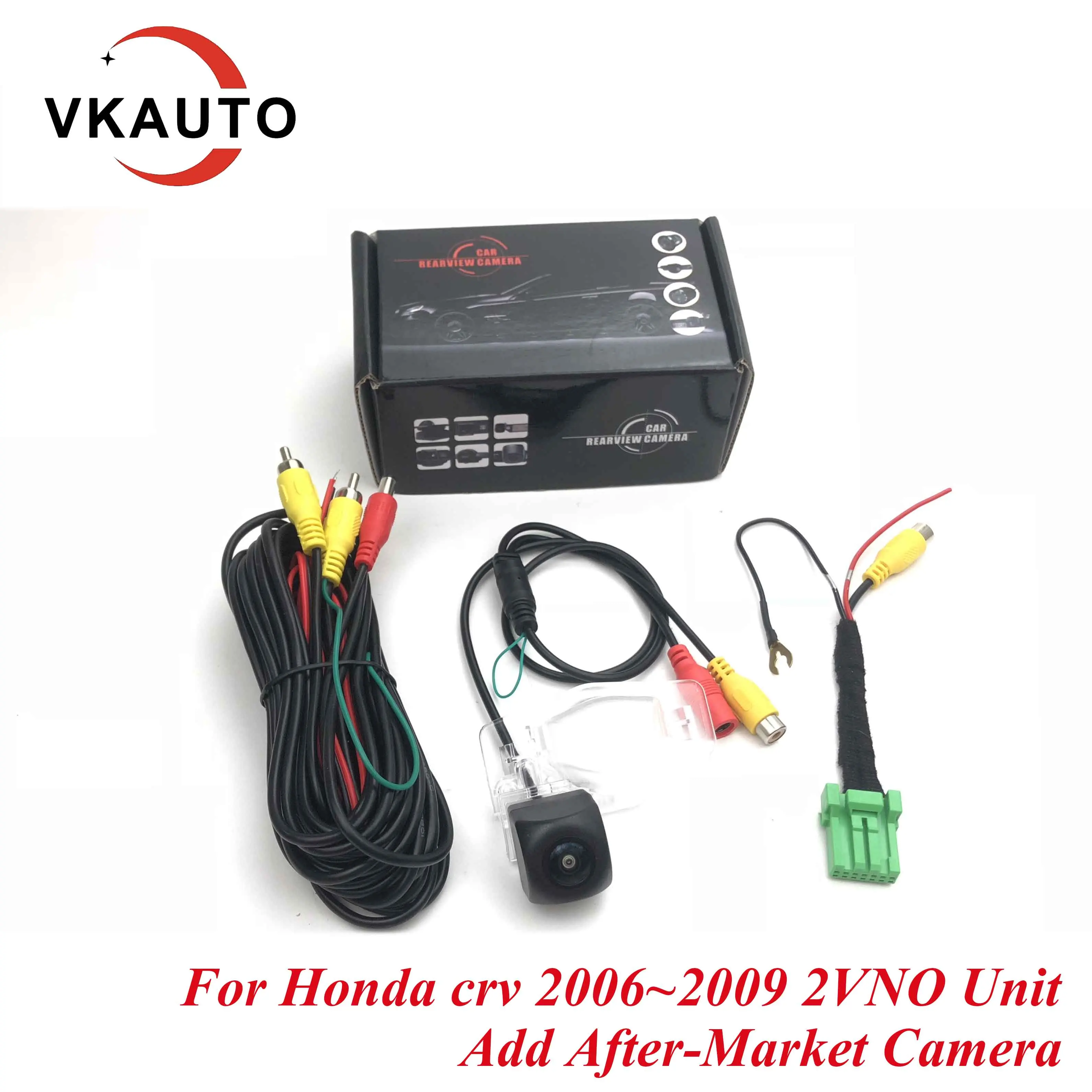 

VKAUTO C7 Green Conector Adapter Cable For Honda Crv 2006~2009 2VNO Unit Add After-Market Camera