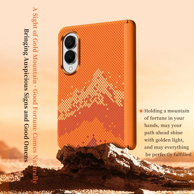 For Samsung Galaxy Z Fold 8 7 Case Magnetic Rotating Bracket Frosted Skin-Friendly PC Fold Cover Shockproof For Magsafe Funda