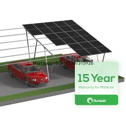 Solar Panel Mounting Carport Bracket Kit 5Kw 10Kw 100Kw 1Mw Solar Energy Bracket High Efficient Solar Carport