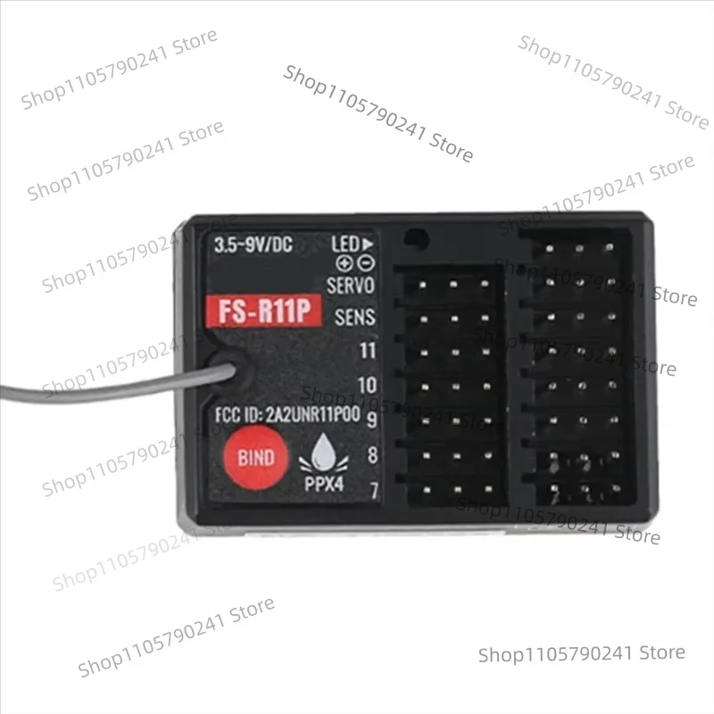 11CH FS-R11P Receiver Compatible With FLYSKY FS-G11P Remote Controller ANT Protocol For RC Car Boat