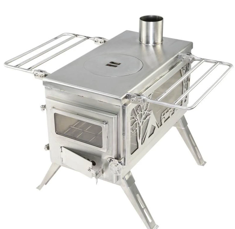 Natural Wood Burn Stove for Camping, Eco-friendly Type, New Design, High Quality, 2022