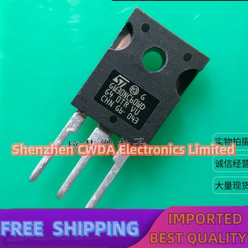 10PCS-20PCS  GW30NC60WD STGW30NC60WD TO-247 IGBT 600V 30A In Stock Can Be Purchased 