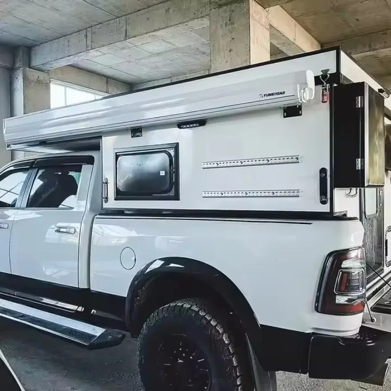 Expandable Hard Shell Transformer Pickup Camper Box Pop Up Rooftop Custom Topper for Overland Travel Camping Use Customize view 4