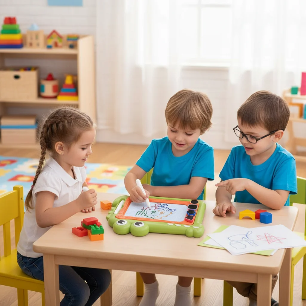 Magnetyczna tablica do rysowania dla dzieci, tablica do pisania WordPad, zabawka do graffiti, tablica do rysowania artystycznego, zabawka edukacyjna Montessori, narzędzie, prezent dla dzieci