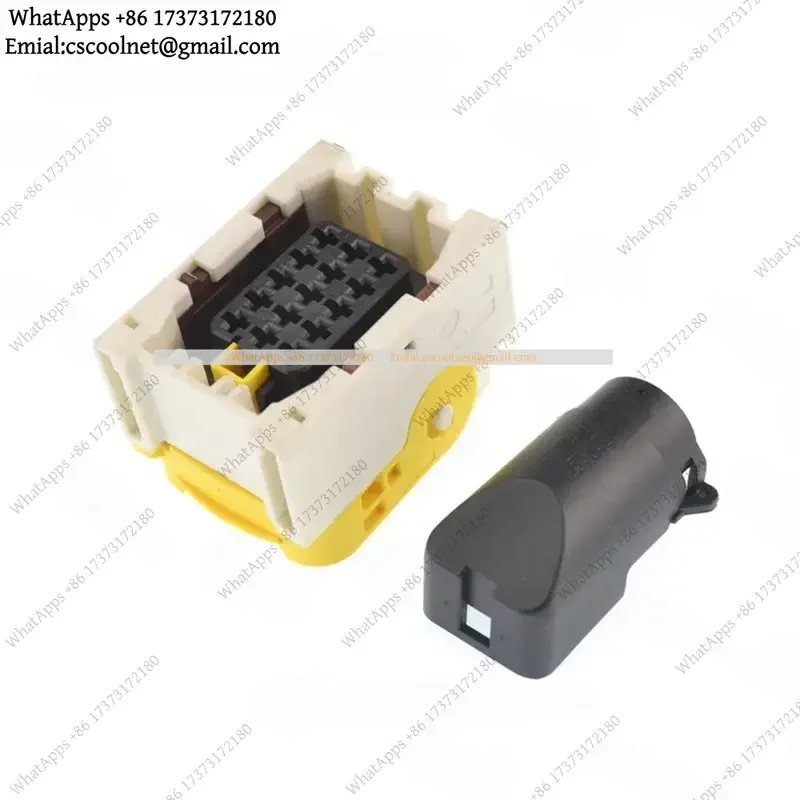 JS02 15 Pin ECU Connector Female Socket Plug with Terminal Assemblies for LEAVYSEAL Series 2-1534126-1