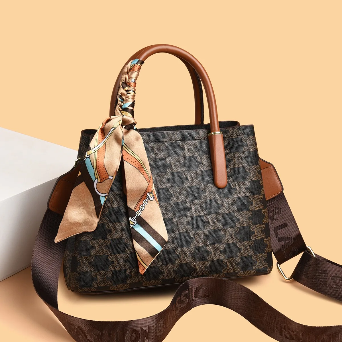 

‌Women's Designer Tote Bag 2026 New Collection, Premium Leather Shoulder Bag & Crossbody Purse Versatile Casual Luxury Handbag