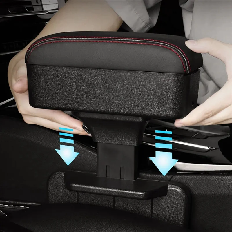 

Center Control Armrest Box Car Multi-Function Storage Box Auto Armrest Decoration Organizer Storage Car Seat Crack Storage Box