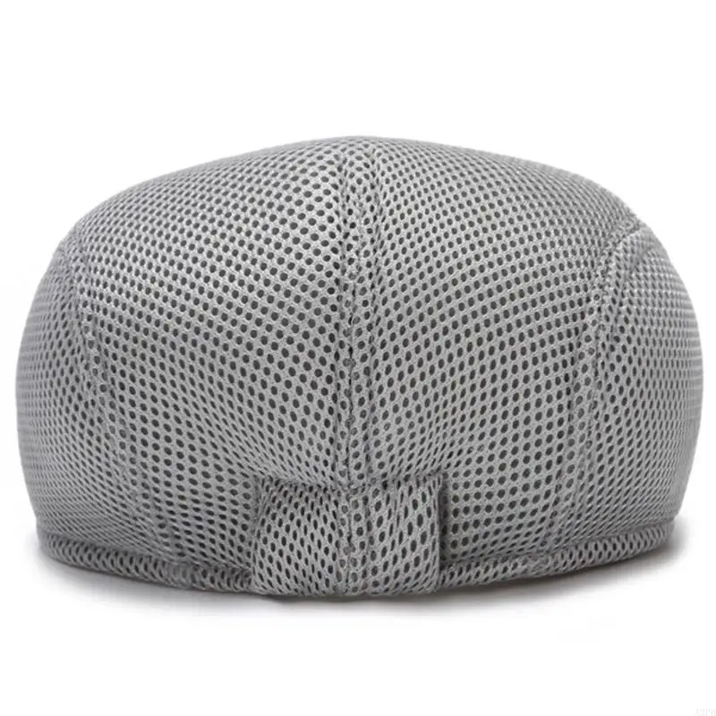 قبعة بيسبول شبكية أنيقة للاستخدام في الهواء الطلق قبعة الشمس للكبار قابلة للتنفس وقابلة للطي #3