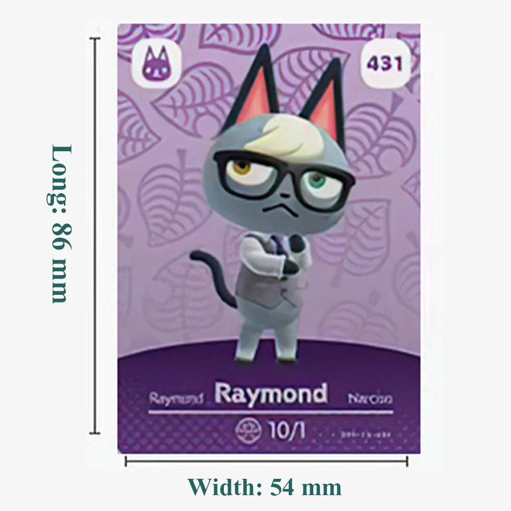 المبيعات الفورية بطاقات جديدة لعبة عالية الجودة بطاقات NFC بطاقات الحيوان سلسلة 1-5 العلامات لمجموعة NS Switch Wii Lite U #4