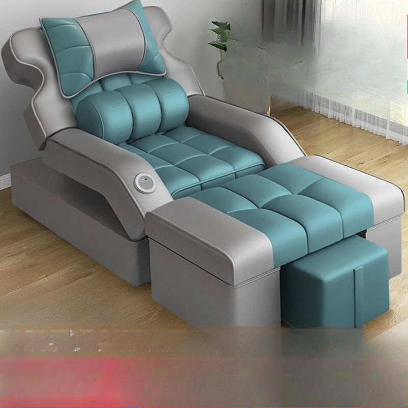 Foot Therapy Sofa High-end Electric Bath Bed Soaking Massage Sauna Pedicure Shop Recliner