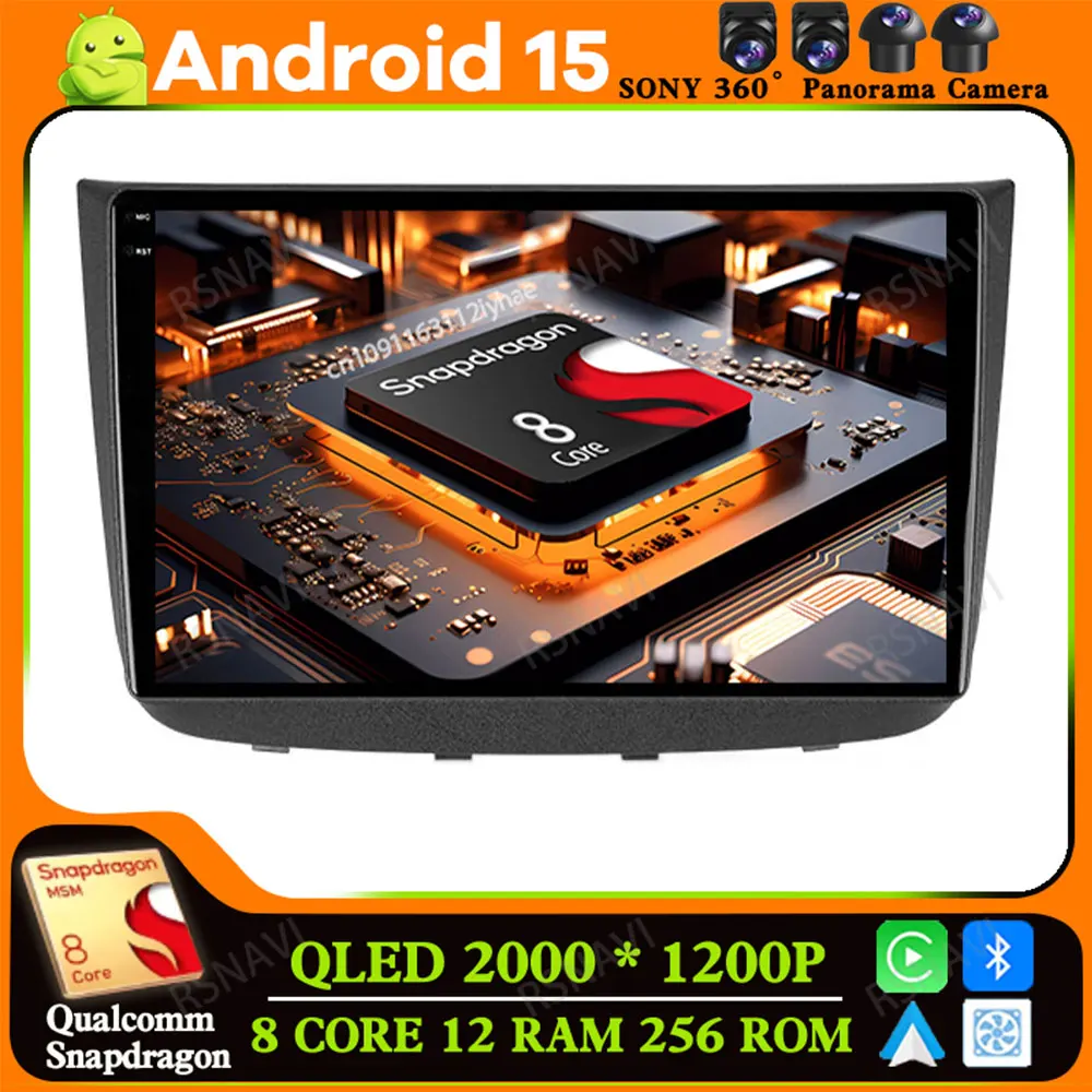 

Android 15 for Mercedes-Benz Vito 2 W639 Viano 2 W639 2003 - 2015 Multimedia GPS BT Car Radio Qualcomm Stereo 4G LTE DSP DVD