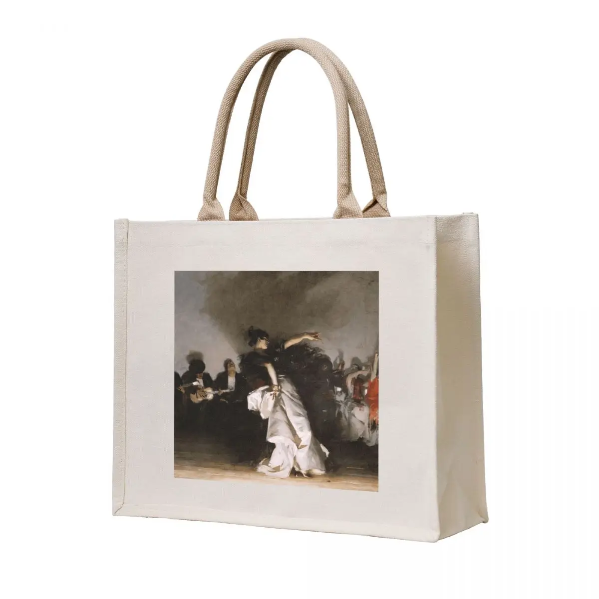 

El Jaleo (Spanish Dancer) - John Singer Sargent Tote Bag hand bags Women's handbag Eco bag woman shopping bag