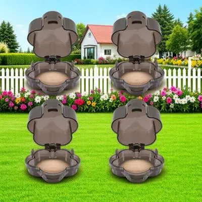 

4pcs Gas Stove Knob Covers Childproof Oven Burner Guards Covers For Stove Flame Retardant Sturdy Heat Resistant Easy Install