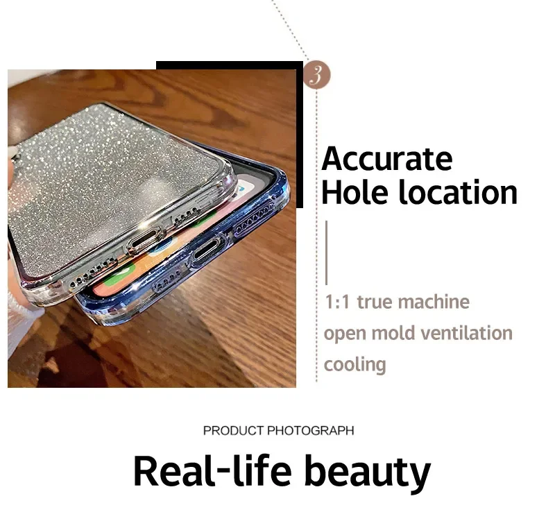 Para huawei nova 12i caso de telefone huawei nova12i 12i luxo galvanizado brilho macio pára-choques claro capa traseira