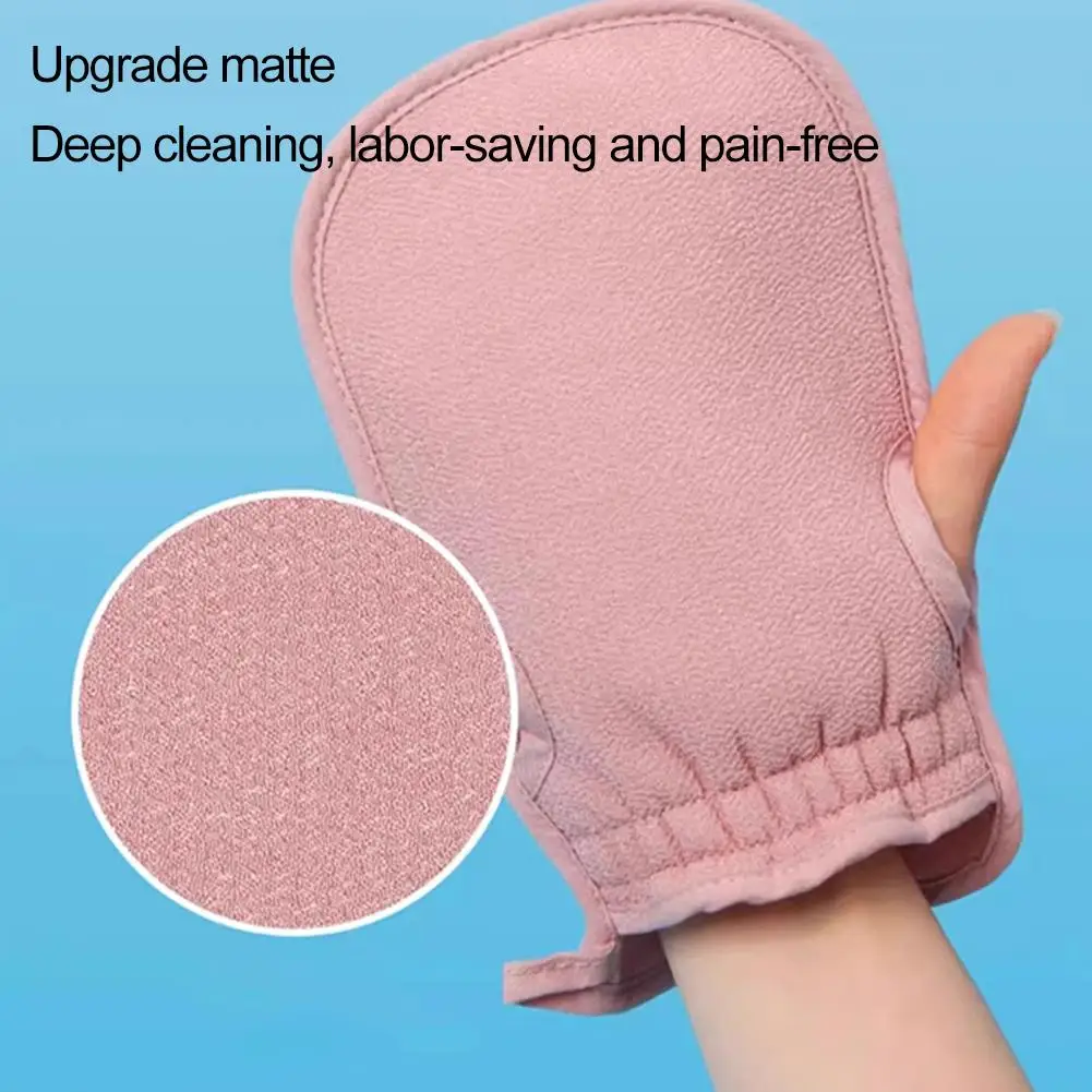 1 قطعة تنظيف الجسم فرك ميت التقشير فرك الجلد الميت قفازات للاستحمام سبا تدليك الجسم فرك #4