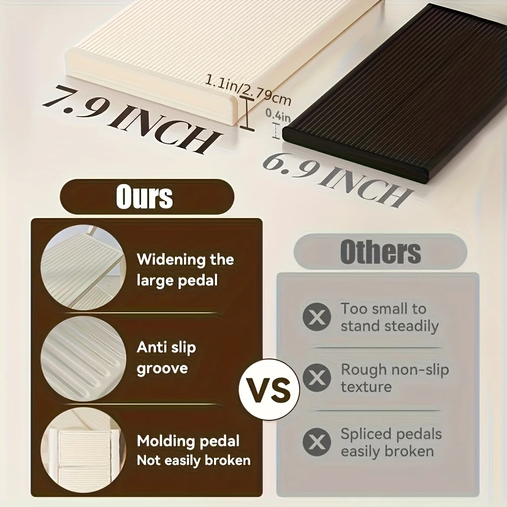 سلم فولاذي قابل للطي متعدد الوظائف مكون من 4 خطوات مع رف أدوات ودواسات مانعة للانزلاق وسكك حديد أمان خفيف الوزن ومحمول لورشة العمل المنزلية