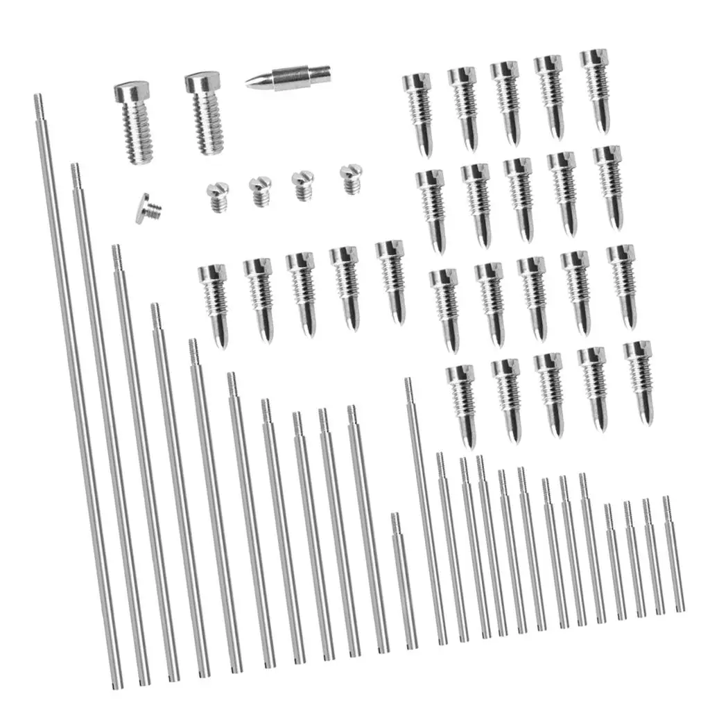 Saxophone Repair Kit Metal Screws and Threaded Rods Durable Musical Instrument Parts for Alto Saxophone