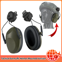 ARM NEXT Tactical Earmuffs Helmet Mounted Version Hunting Pickup Noise Reduction Passive Shooting Earmuff Protection