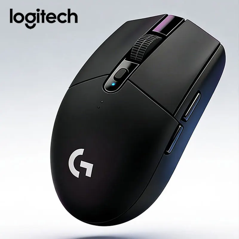 

Бесшумная беспроводная мышь Logitech G304 с длительным временем автономной работы, подходит для офиса, дома и учебы, совместима с ноутбуками.