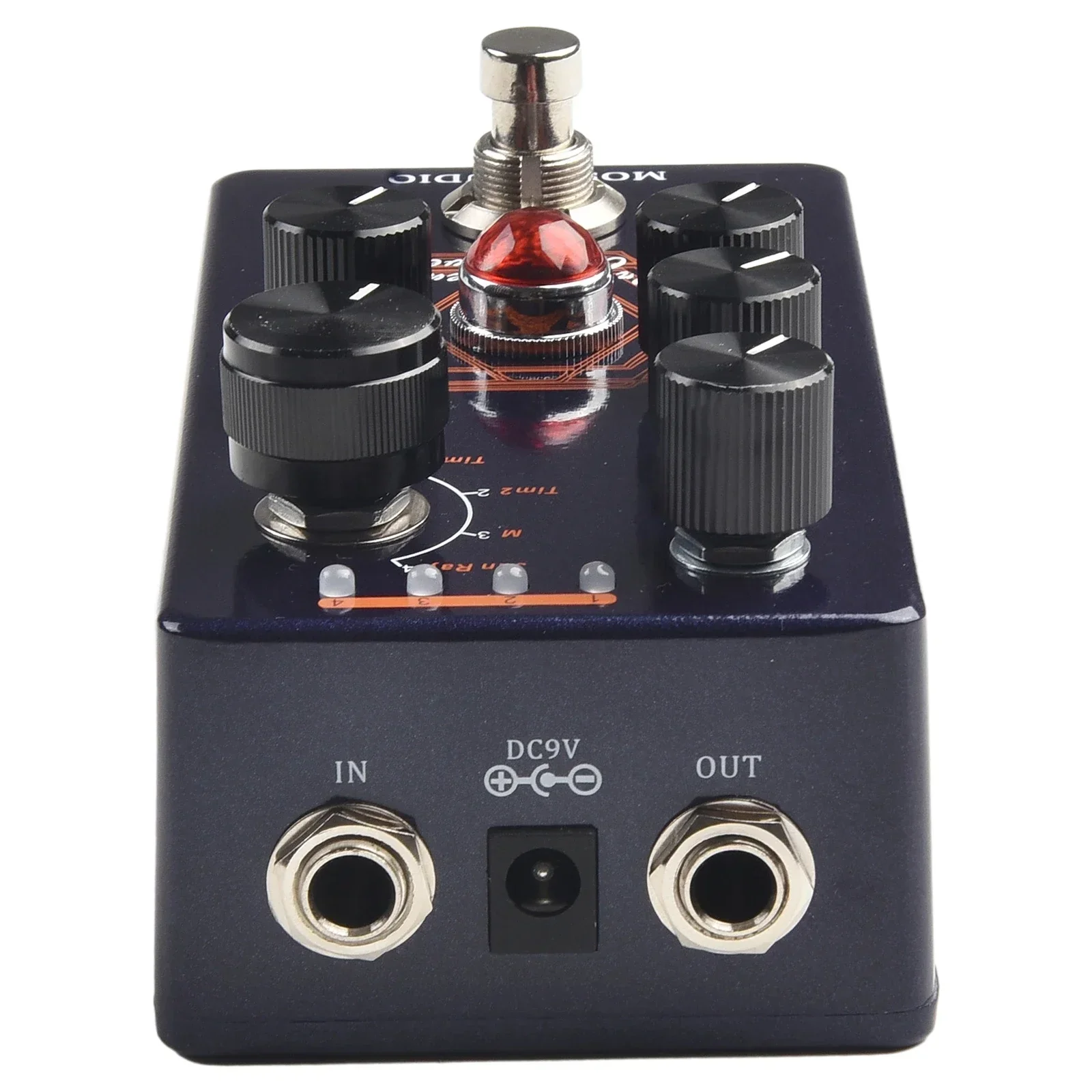 Electric Guitar Effects Pedal Electric Guitar Parts Pedal TIMMY Black VEMURAM JAN RAY 4-MODE SELECTION KNOB Guitar Parts