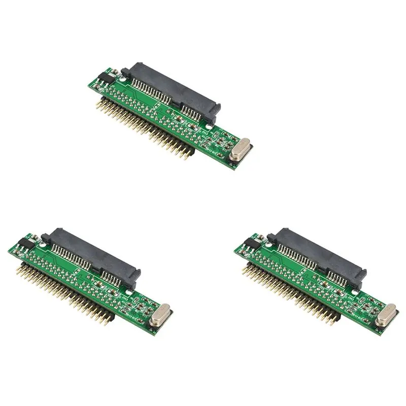 Stylish-3X Sata To IDE Adapter 2.5 Sata Female To 2.5Inch IDE Male 40Pin Port 1.5Gbs Support ATA 133 HDD CD DVD Serial Converter